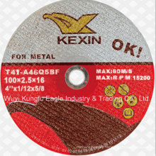 High Quality 105*3*22.2mm Cutting Wheel for Metal